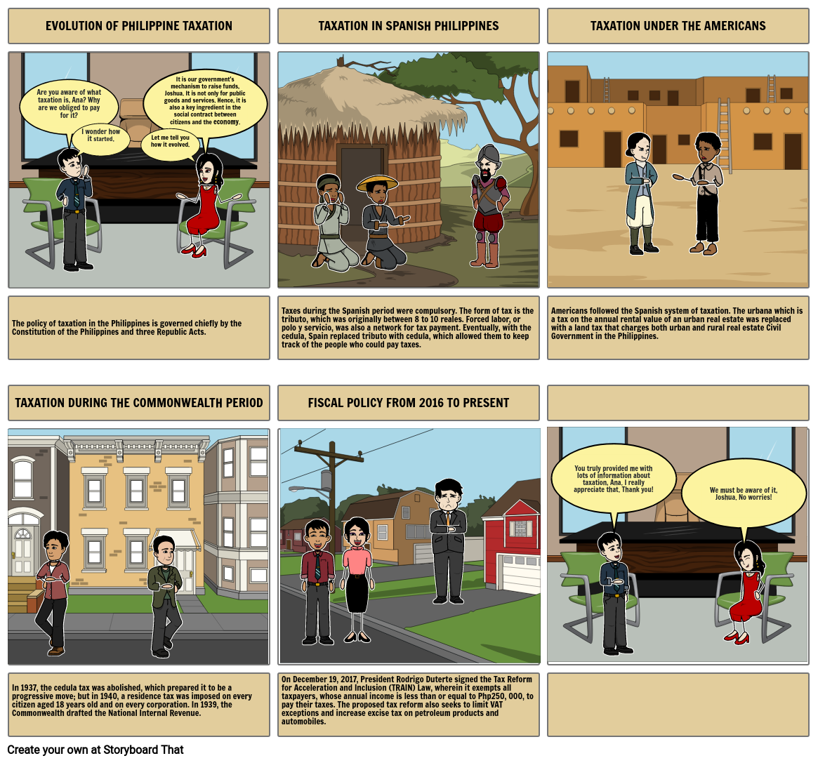 EVOLUTION OF PHILIPPINE TAXATION Storyboard By 66a05163