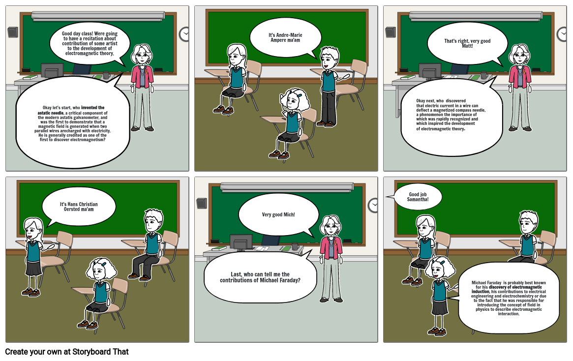 SCIENCE COMIC STRIP Storyboard by 671d90f8