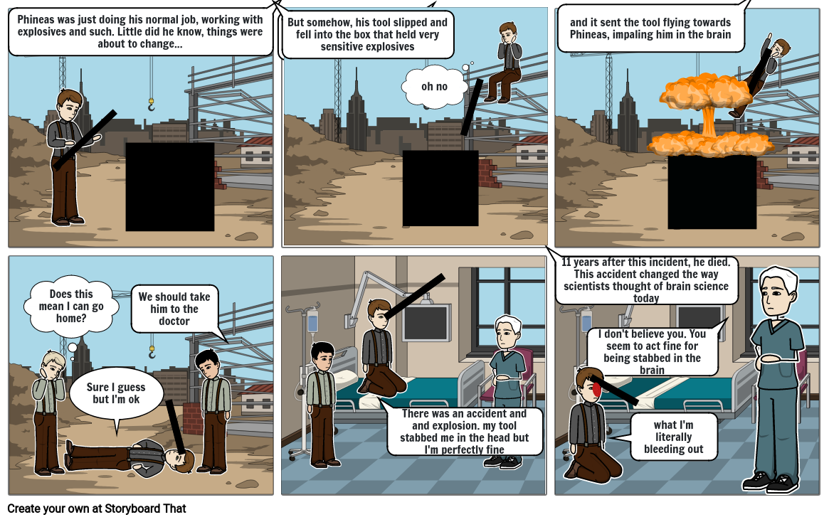 case study comic strip