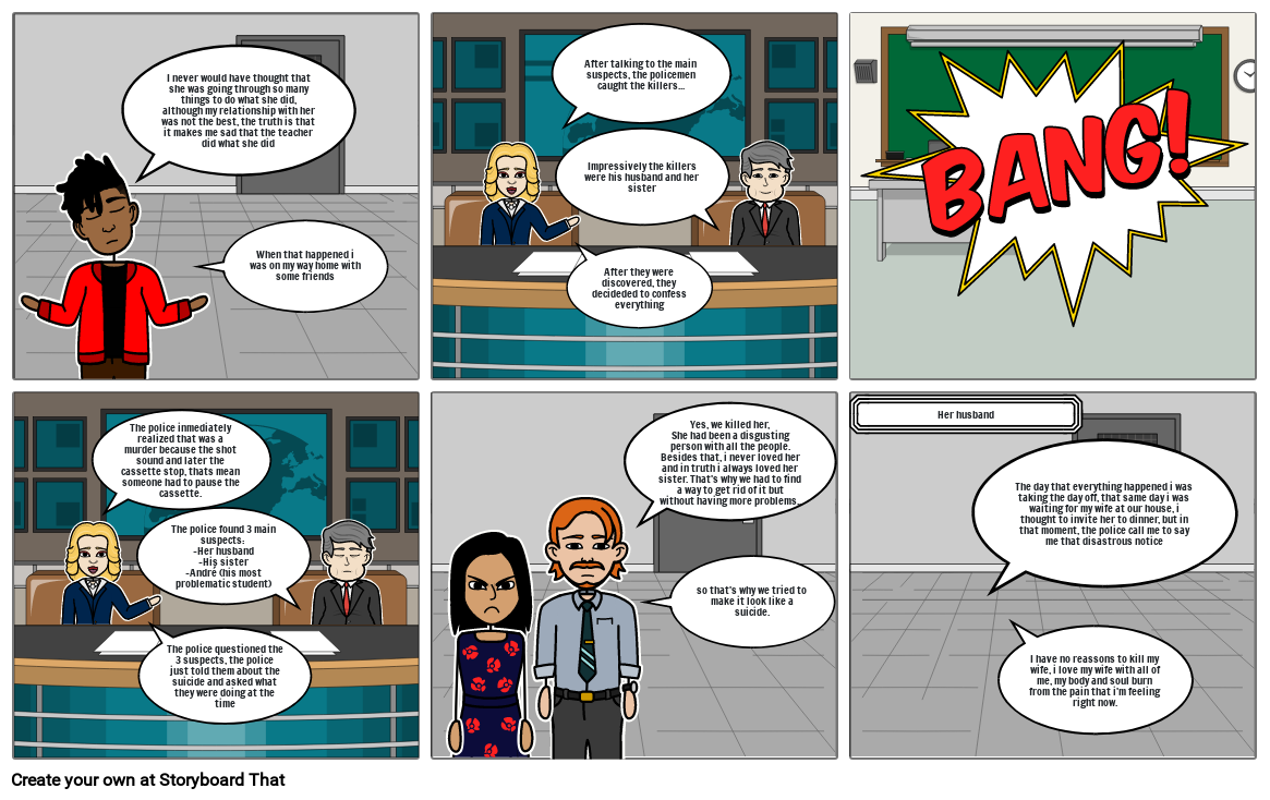 who kill ms.Jackson? Storyboard by 677212bd