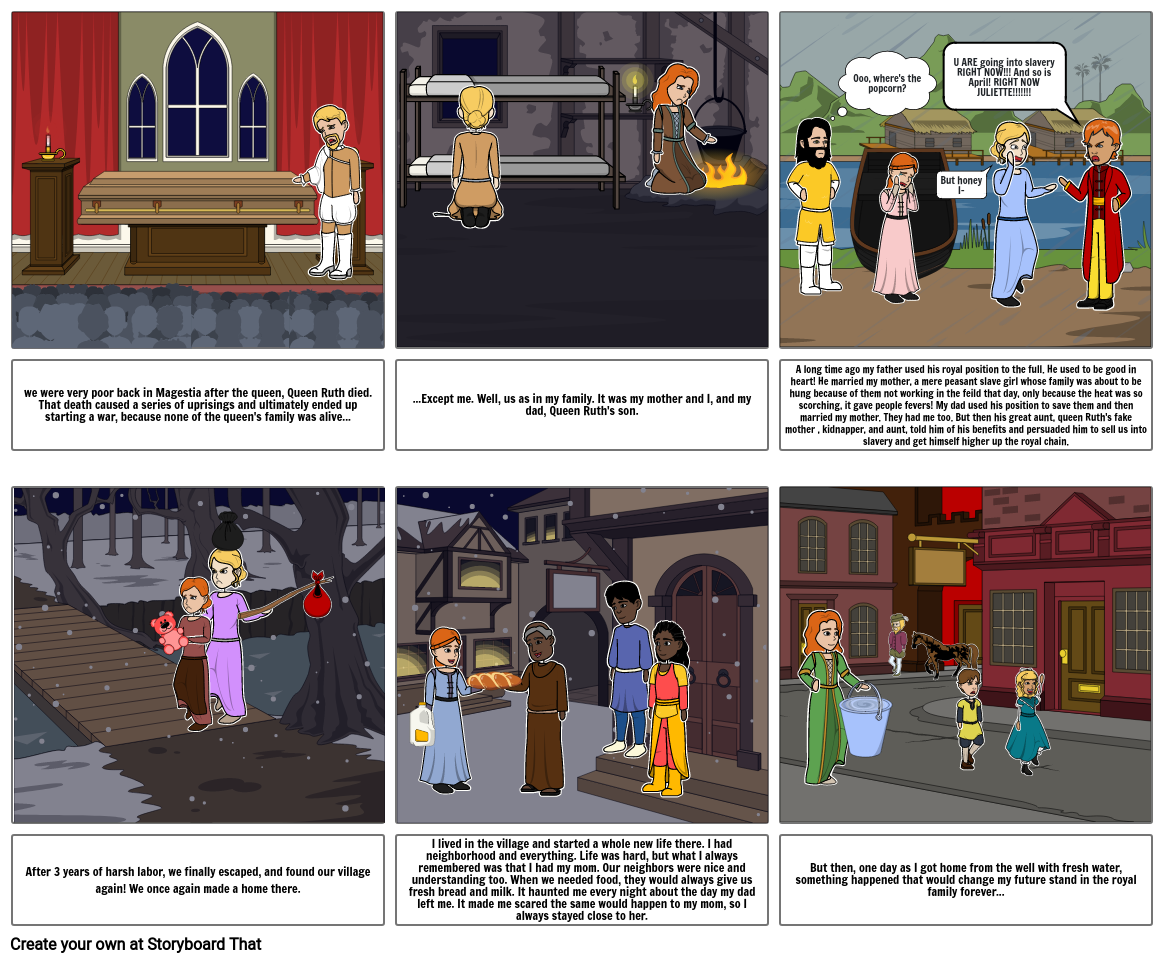 Her Majesty Ep 1 Storyboard par 67ea259a