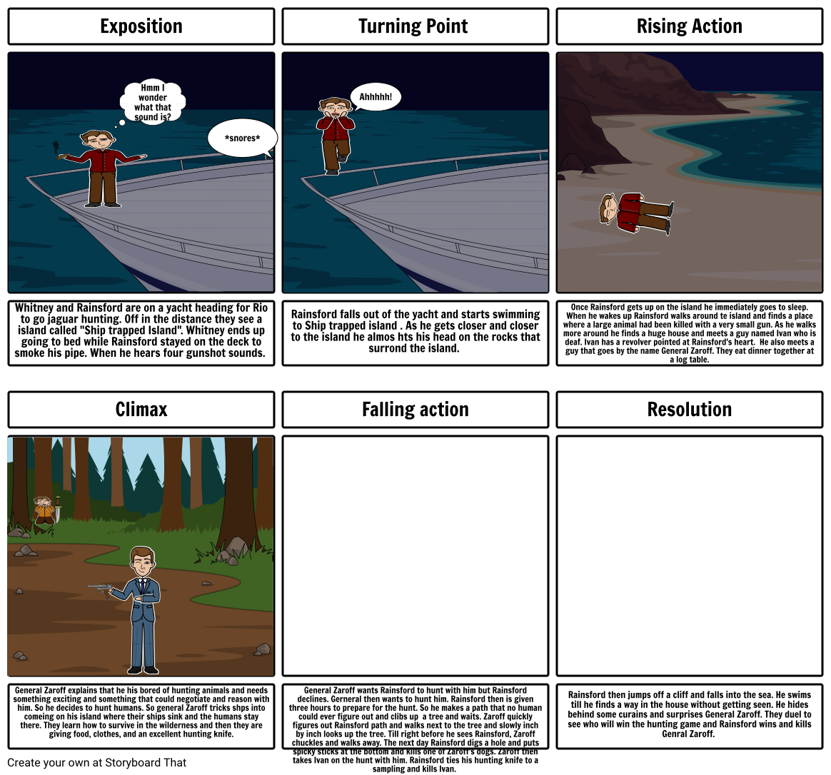 ela-story-book-the-most-dangerous-game-storyboard