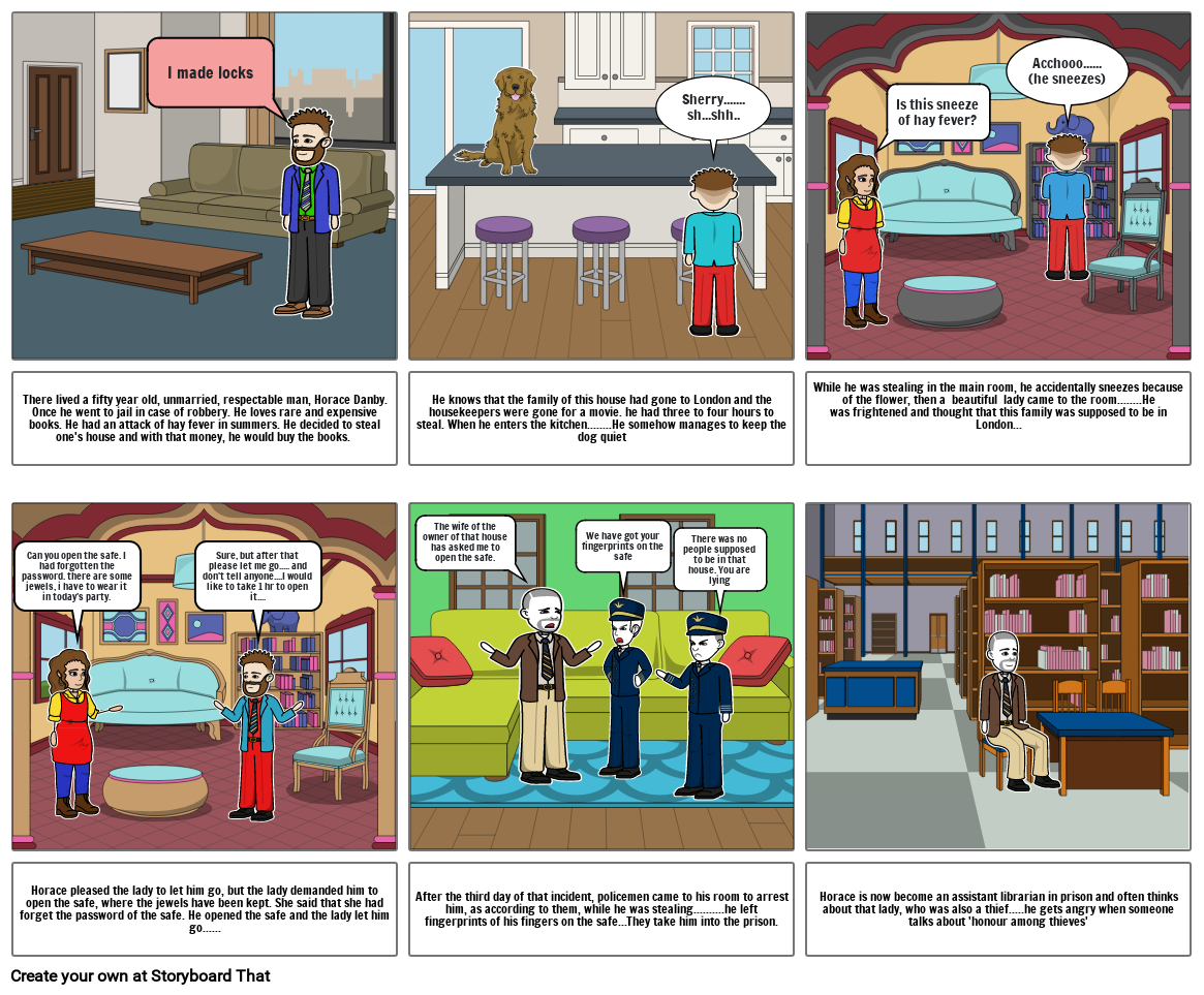 A question of trust Storyboard by 68748e8c