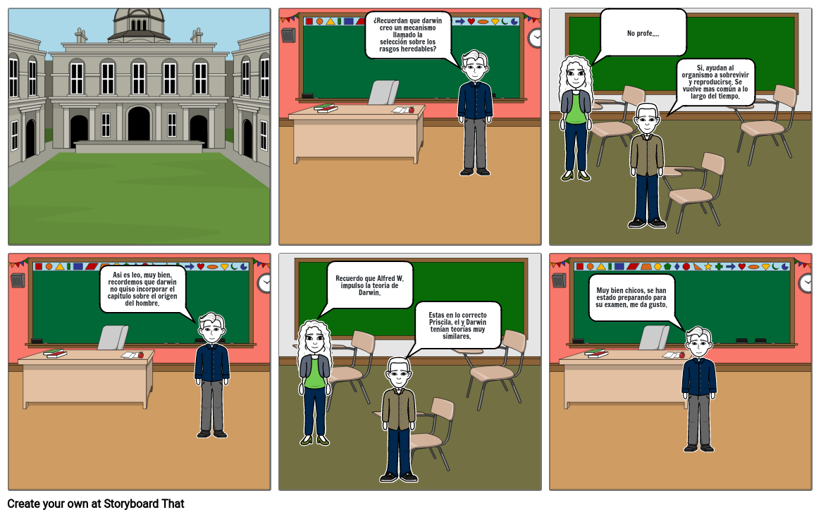 Comic Biologia Storyboard by 68d68999