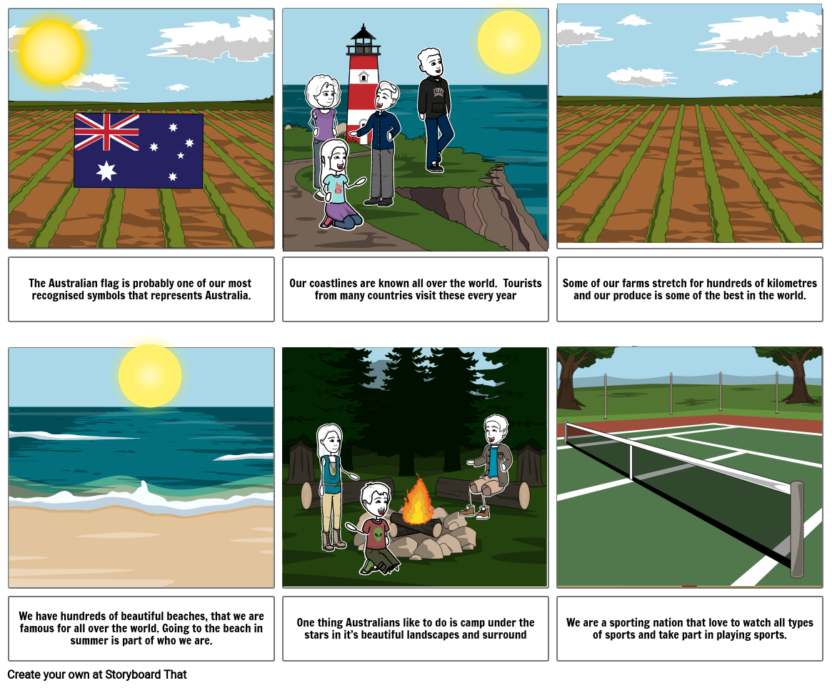 Australia Storyboard by 69bb2514