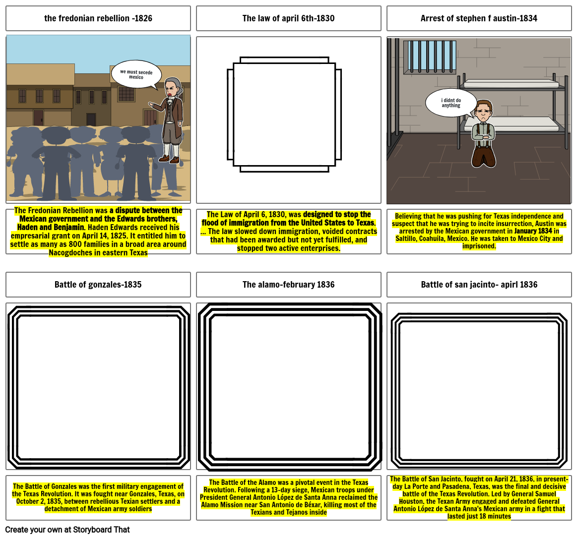 story board project