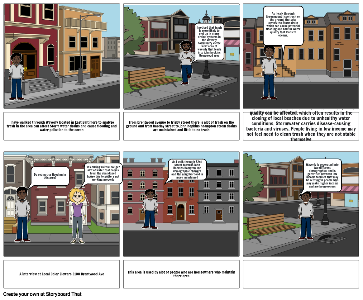 Close Proximity Gentrification Storyboard by 6a20019d