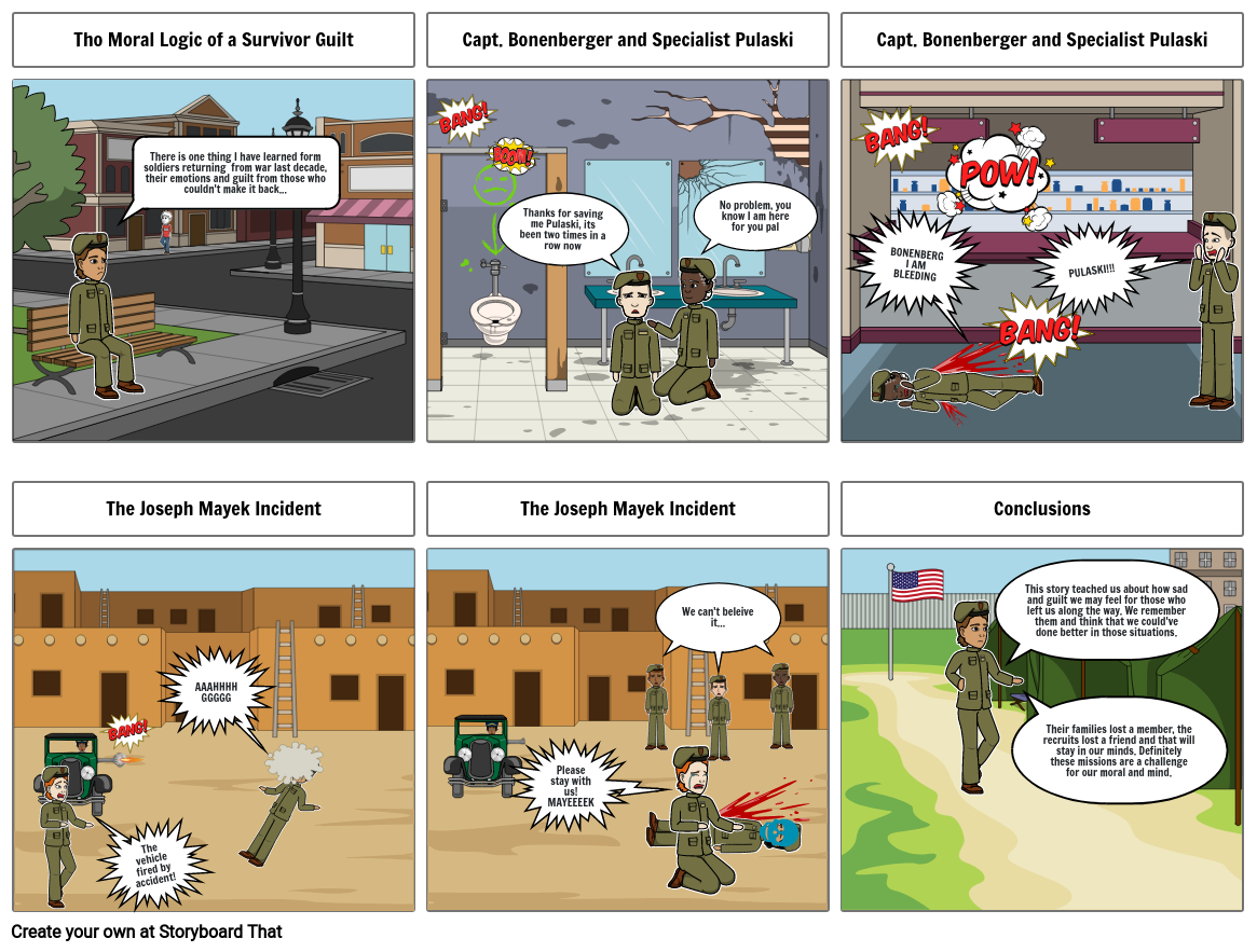 The Moral Logic of Survival Guilt Comic Strip by Wilmer Palada