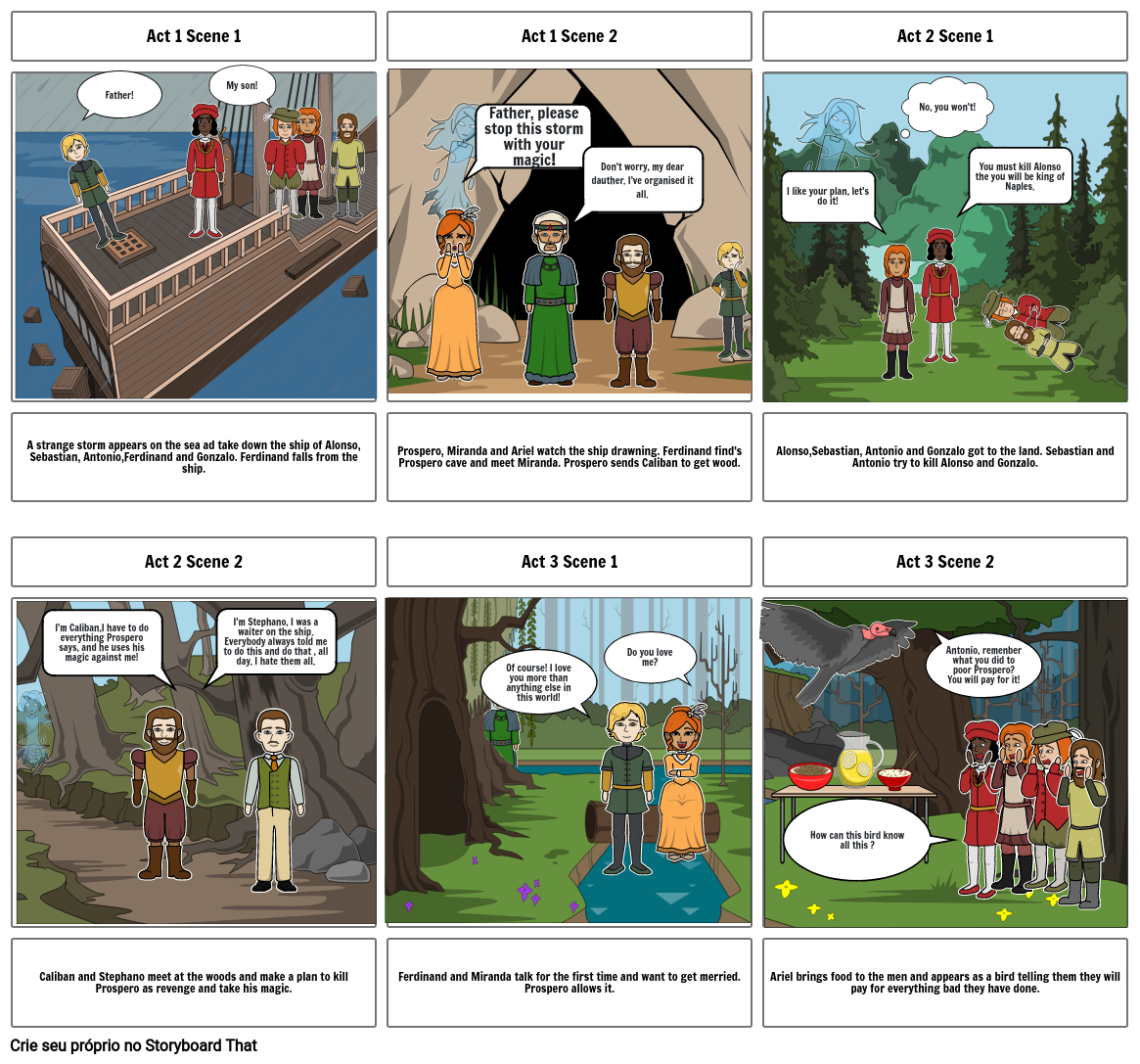 the tempest Storyboard por 6a2b09d3