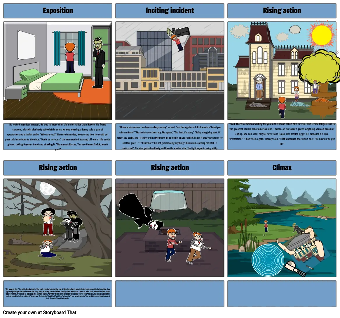 Digital Book Project - Comic Strip