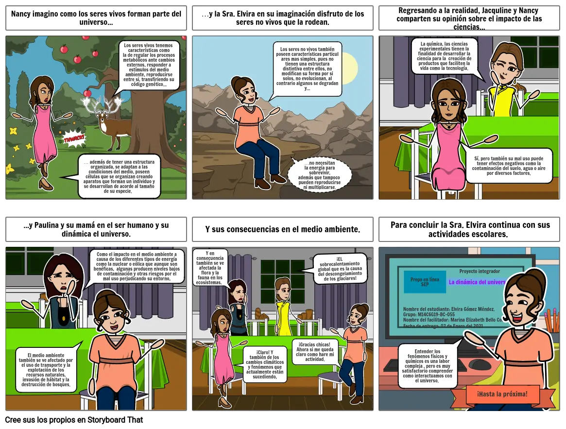 Modulo 14 Proyecto integrador. La dinámica del universo