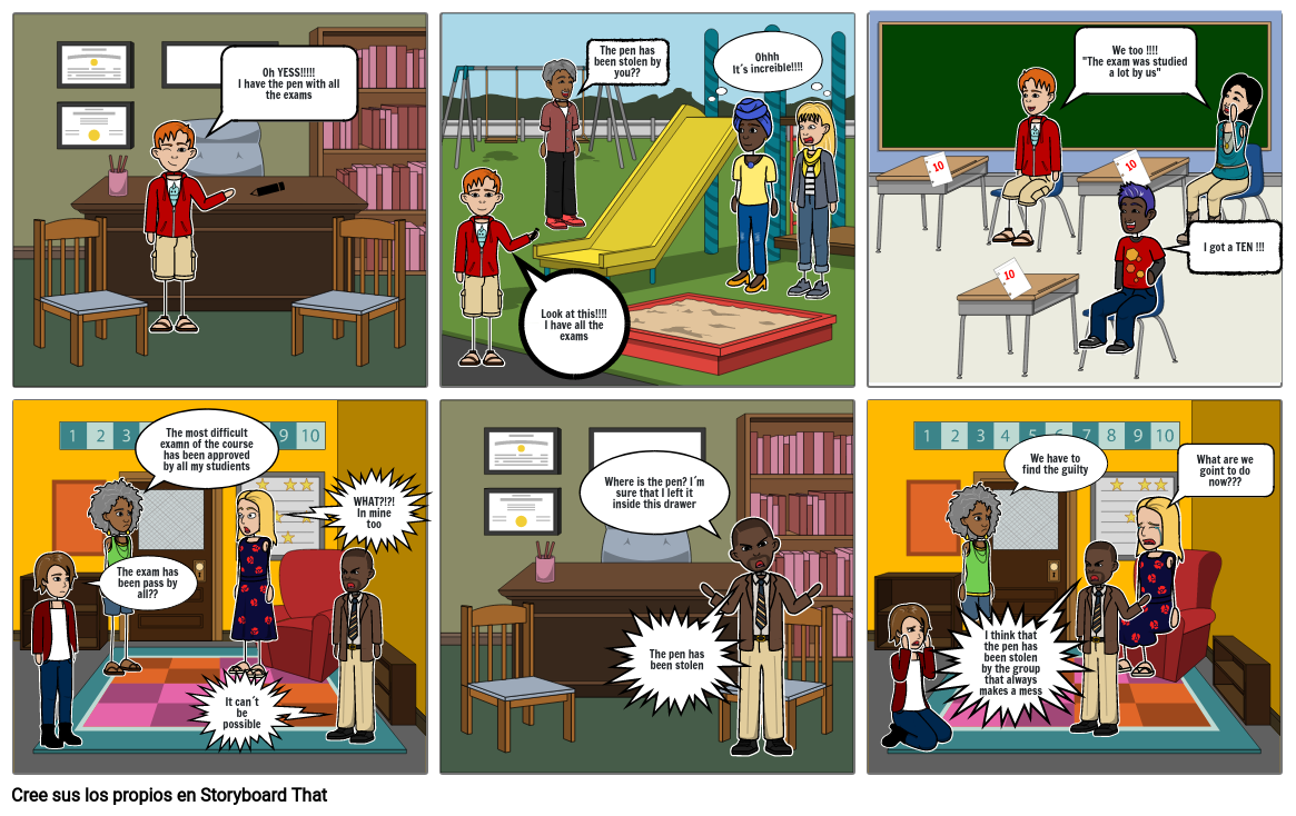 comic ingles Storyboard by 6a9ac84a