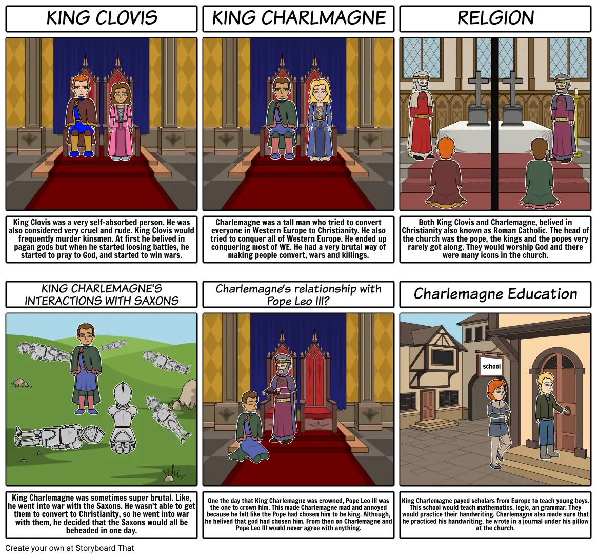 Medieval Europe Comic