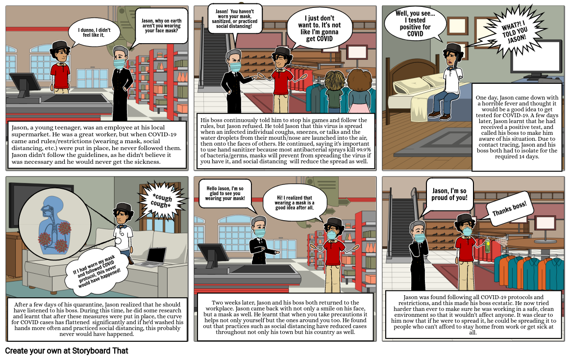 Worksafe comic Strip Storyboard by 6b738bfc