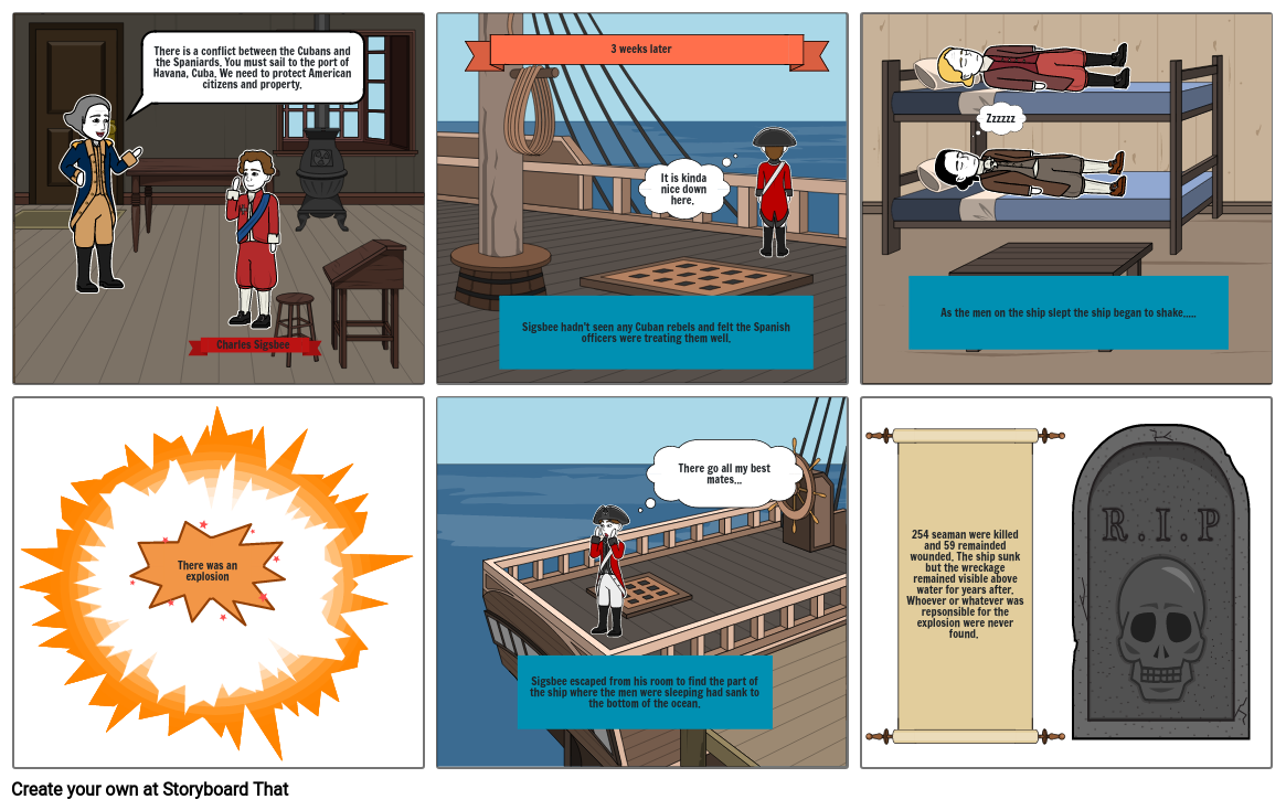 Digital Storytelling : Imperialism - Sinking of the Maine