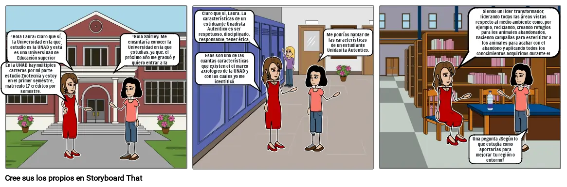 Storyboard: Mi recorrido académico