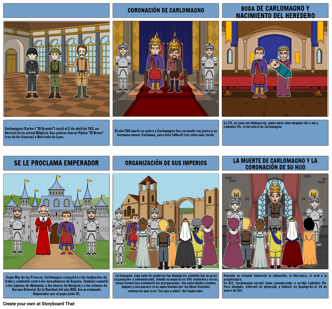 Carolingio Storyboard by 6c32d6a6