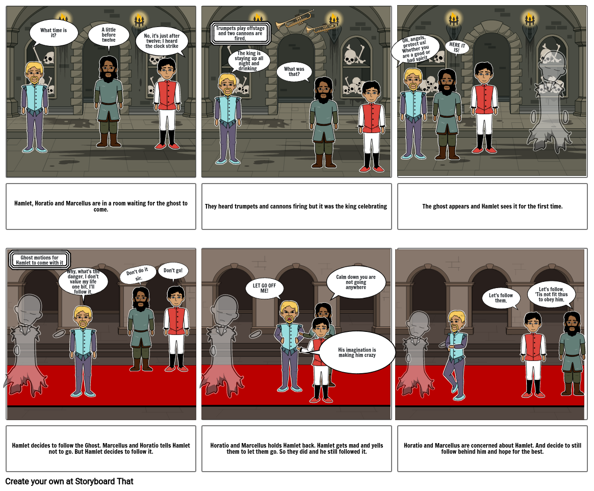 Hamlet Storyboard Por 6cc9dcbb