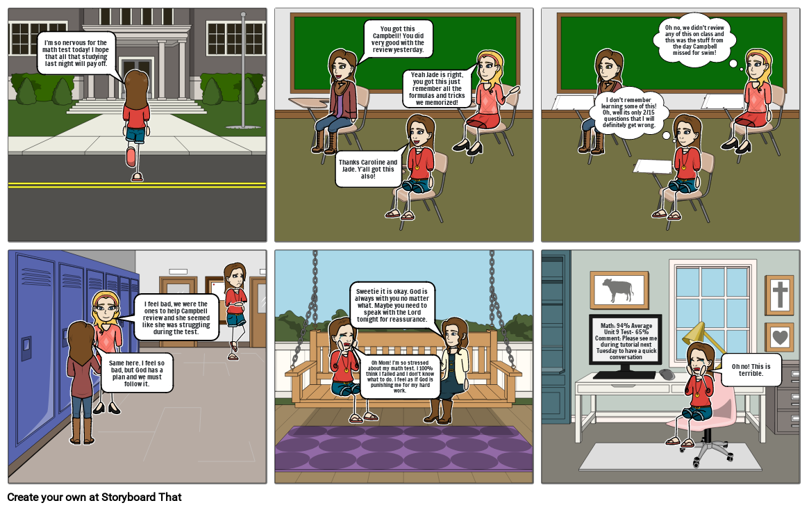 Capstone Project Comic #1 Storyboard por 6dd22e5b