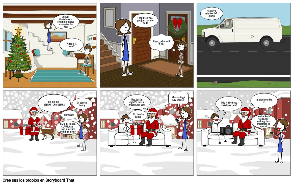 Christmas comic