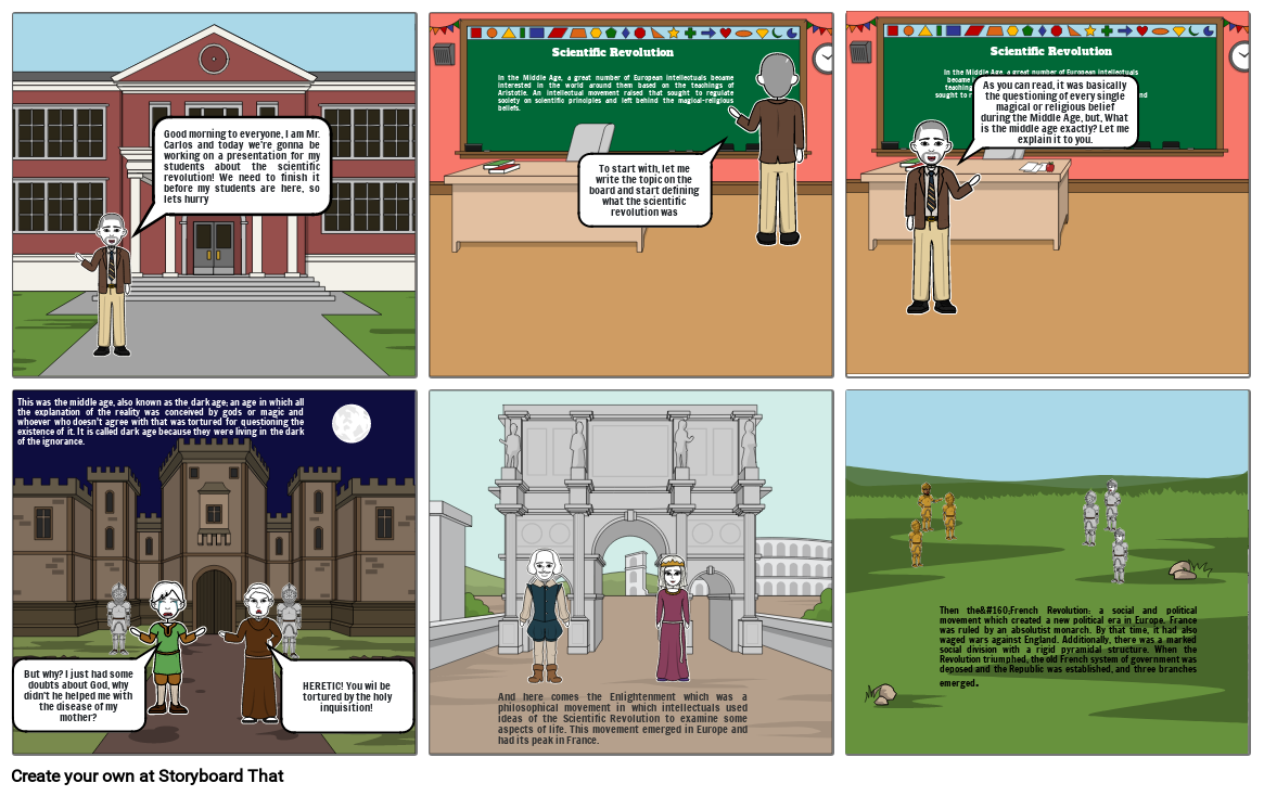 Scientific Sciences Storyboard by 6de15c69