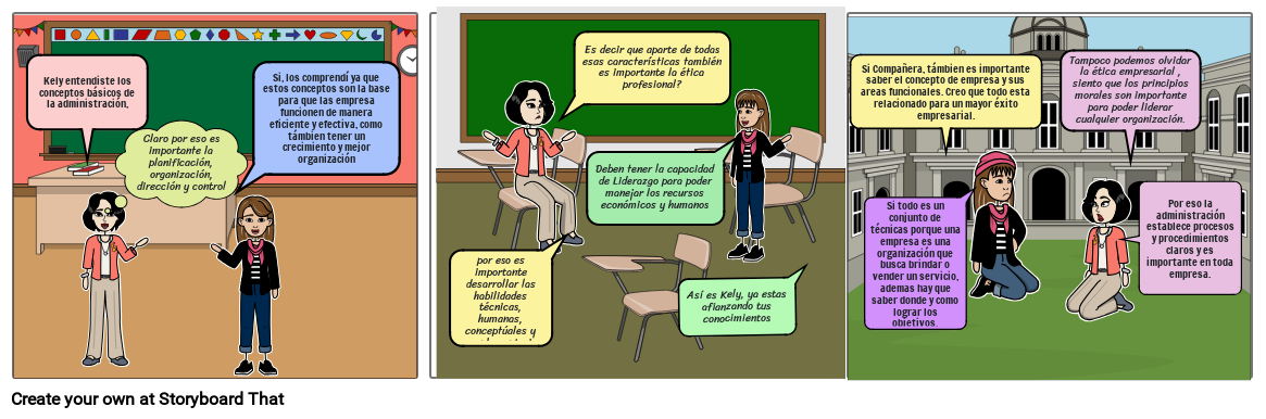 Historieta Fundamentos de Administracion