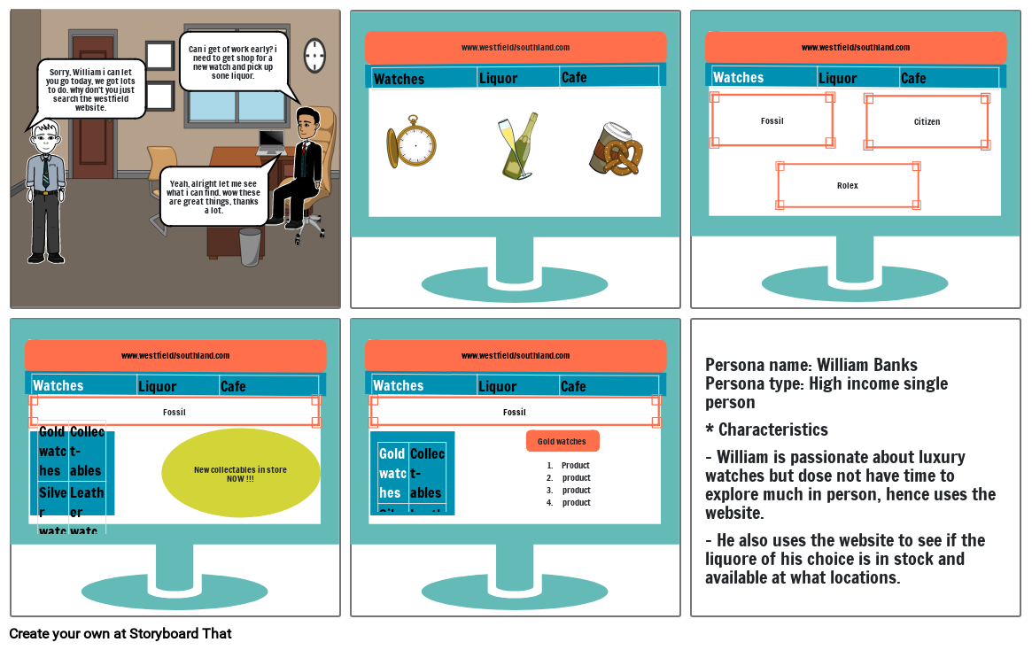 Rich Man Storyboard Por 6ed3b508