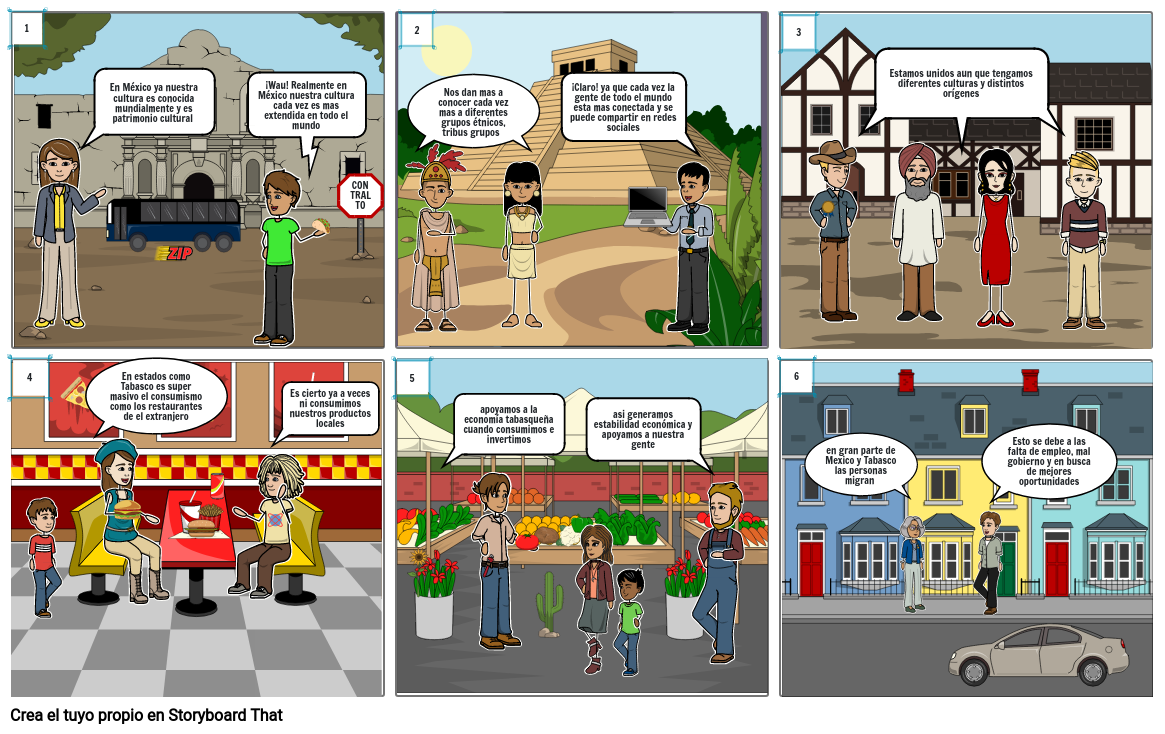 Historieta etica xd Storyboard by 6f7db181