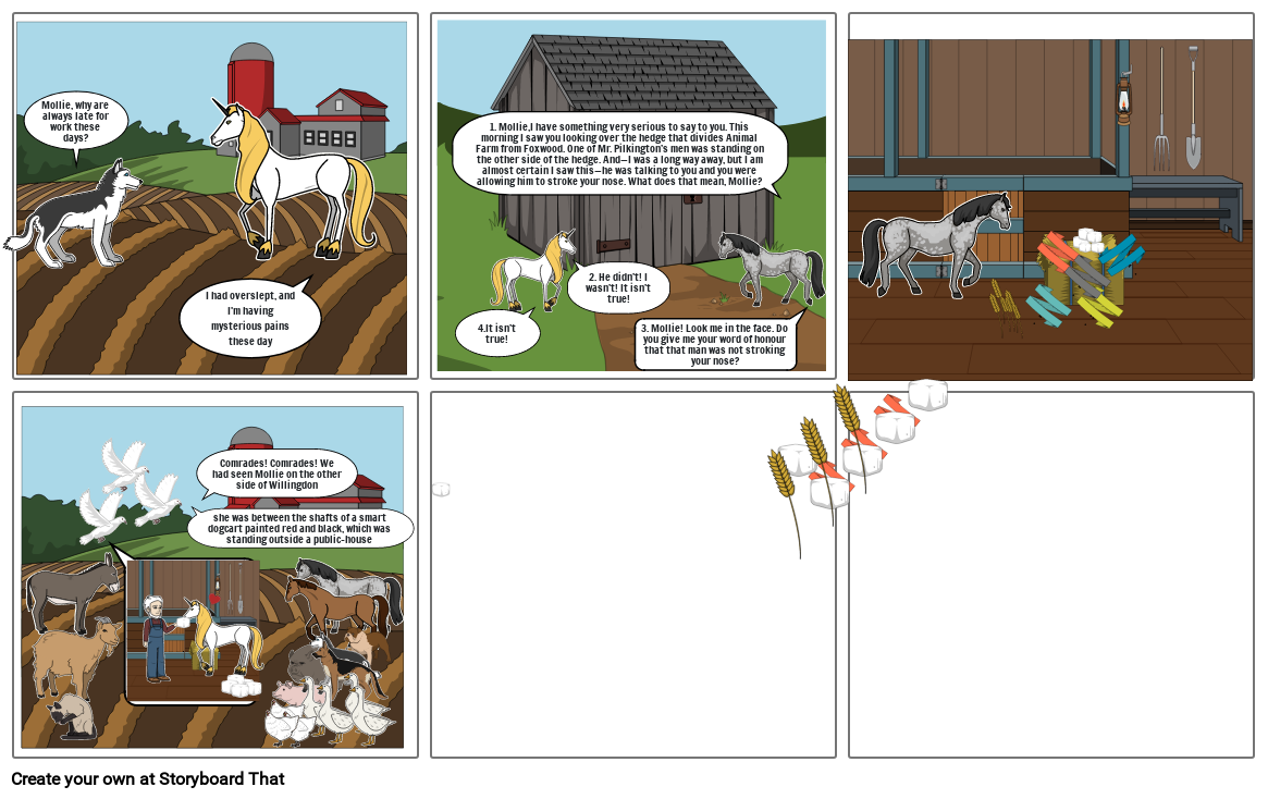 animal-farm-chapter-5-storyboard-by-6f9c3dce