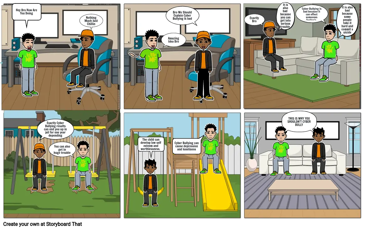 Comic strip DIgital Literacy