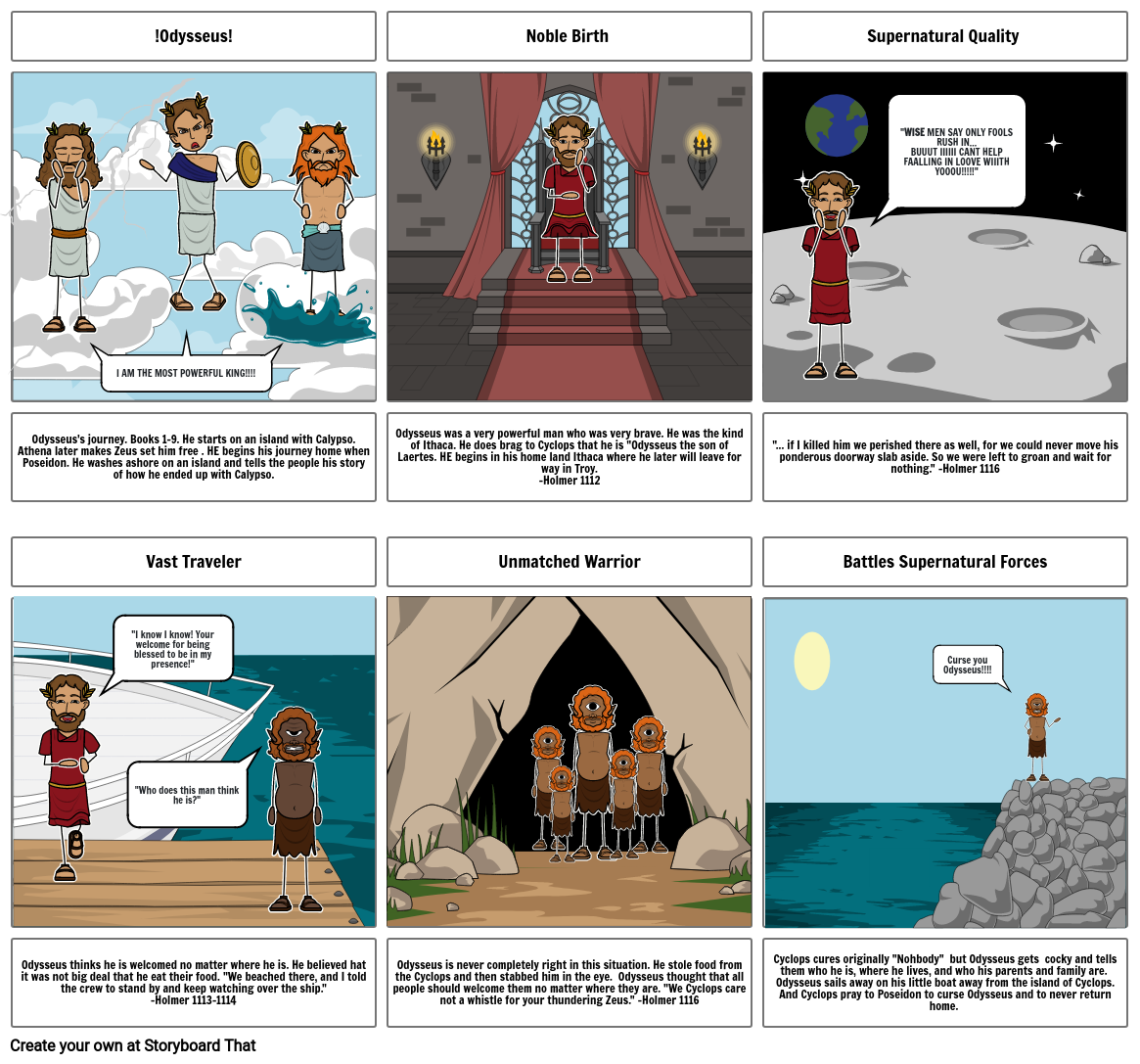 Odysseus Storyboard by 6ff1d5e4