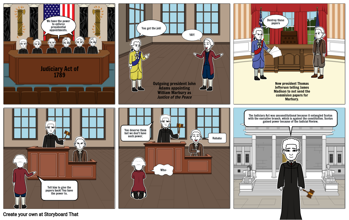 Marbury V. Madison Comic