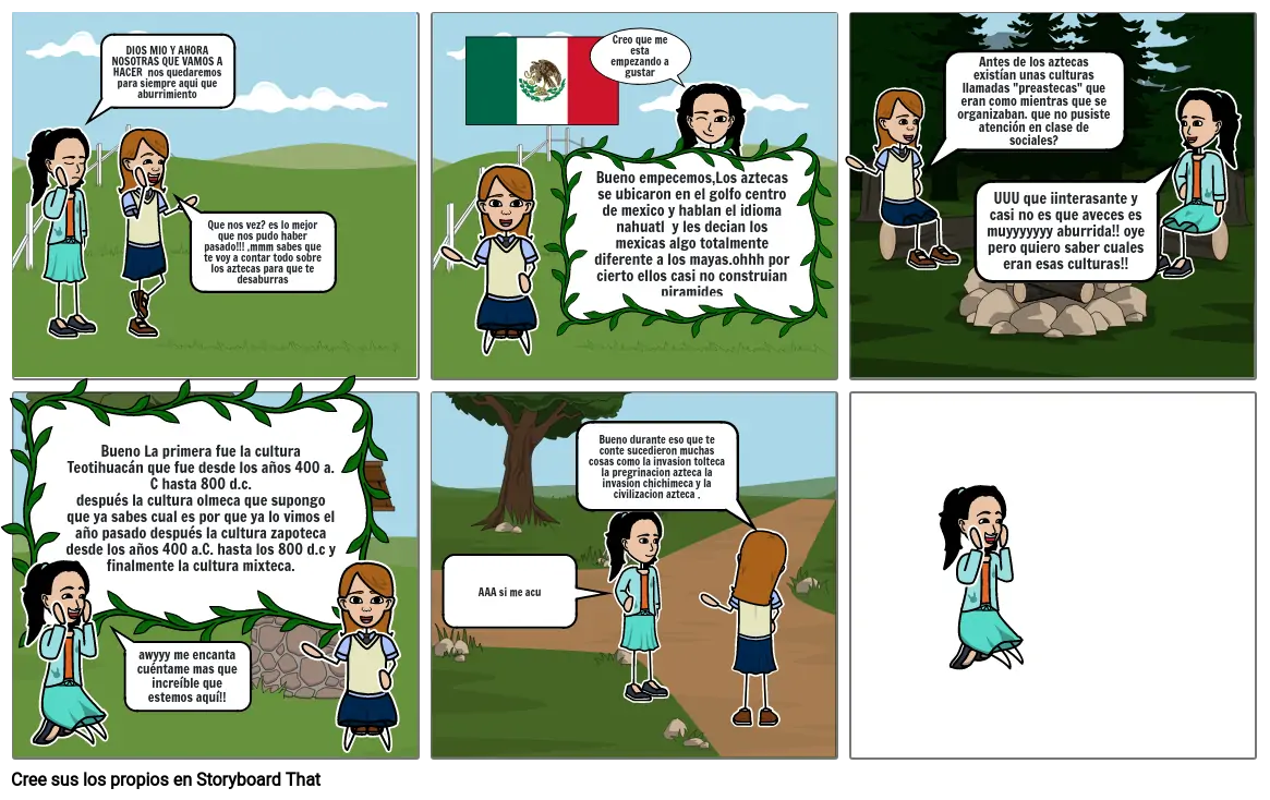 Historieta aztecas parte 2