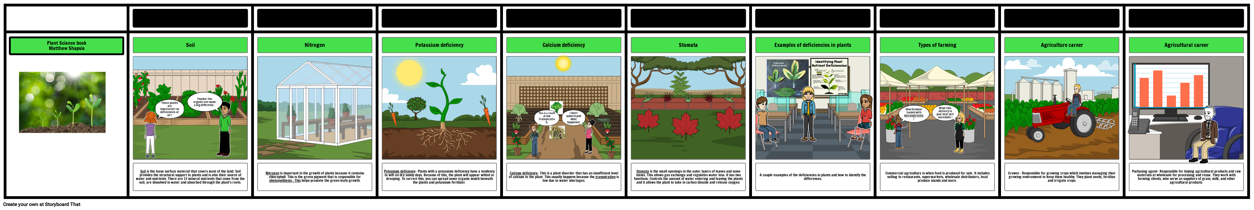 Plant Science Kids book-final project