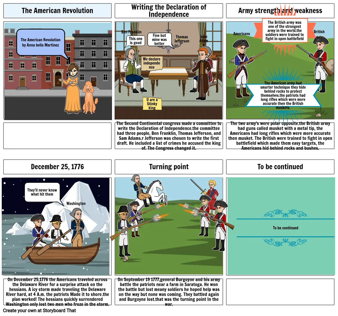 The American Revolution part 1