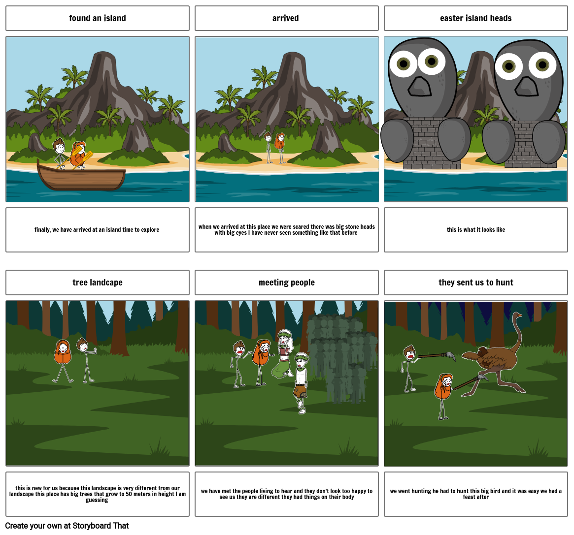 POLYNESIAN Journal entry 3 and 4 Storyboard by 714e81ad