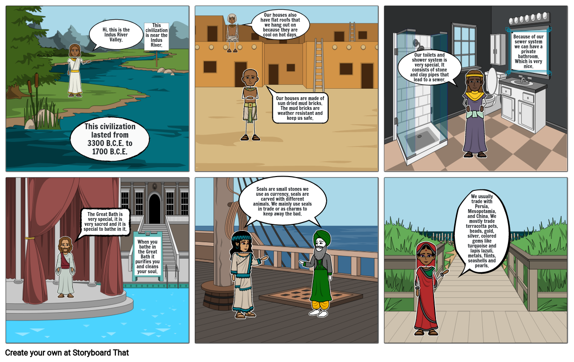 Sam Indus Valley Storyboard By 71acda99