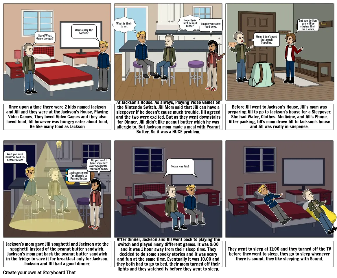 Callen&#39;s StoryBoard