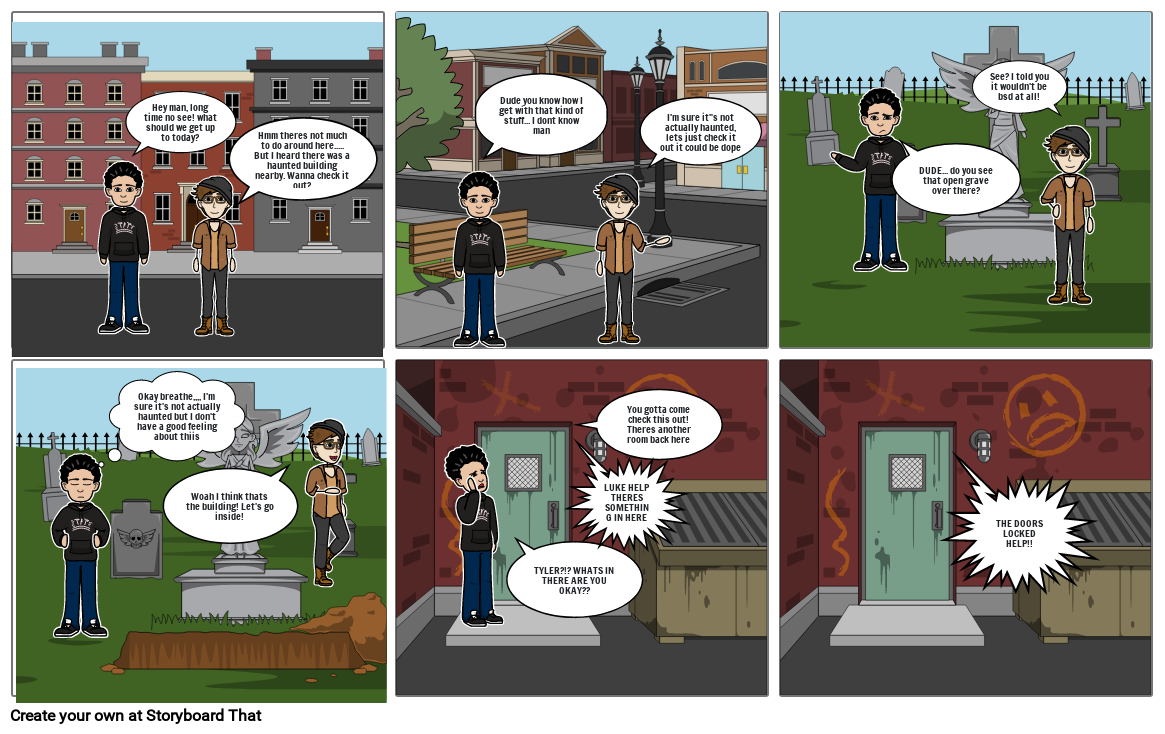 scary comic Storyboard by 72aa8ac4