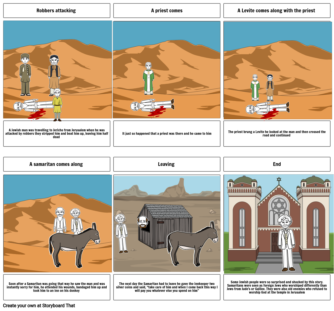 christianity-parable-of-the-good-samaritan-storyboard