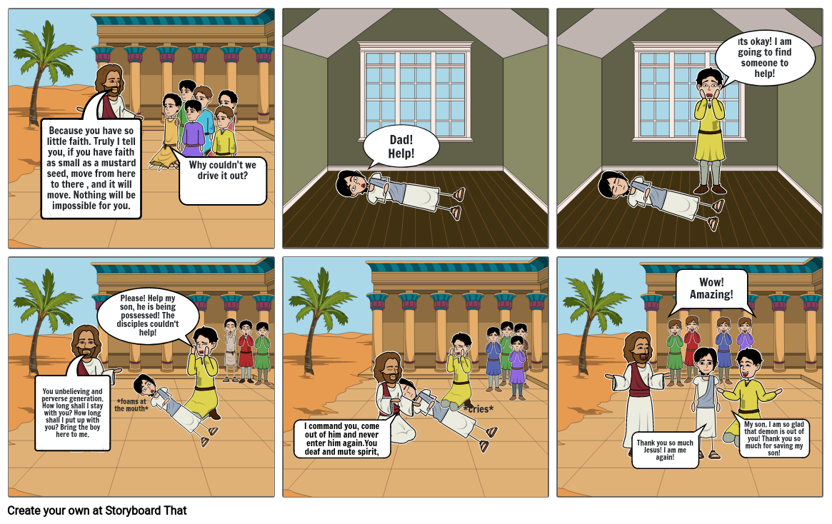 Religion Storyboard by 72e2a02d