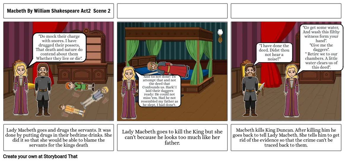 Macbeth Storyboard