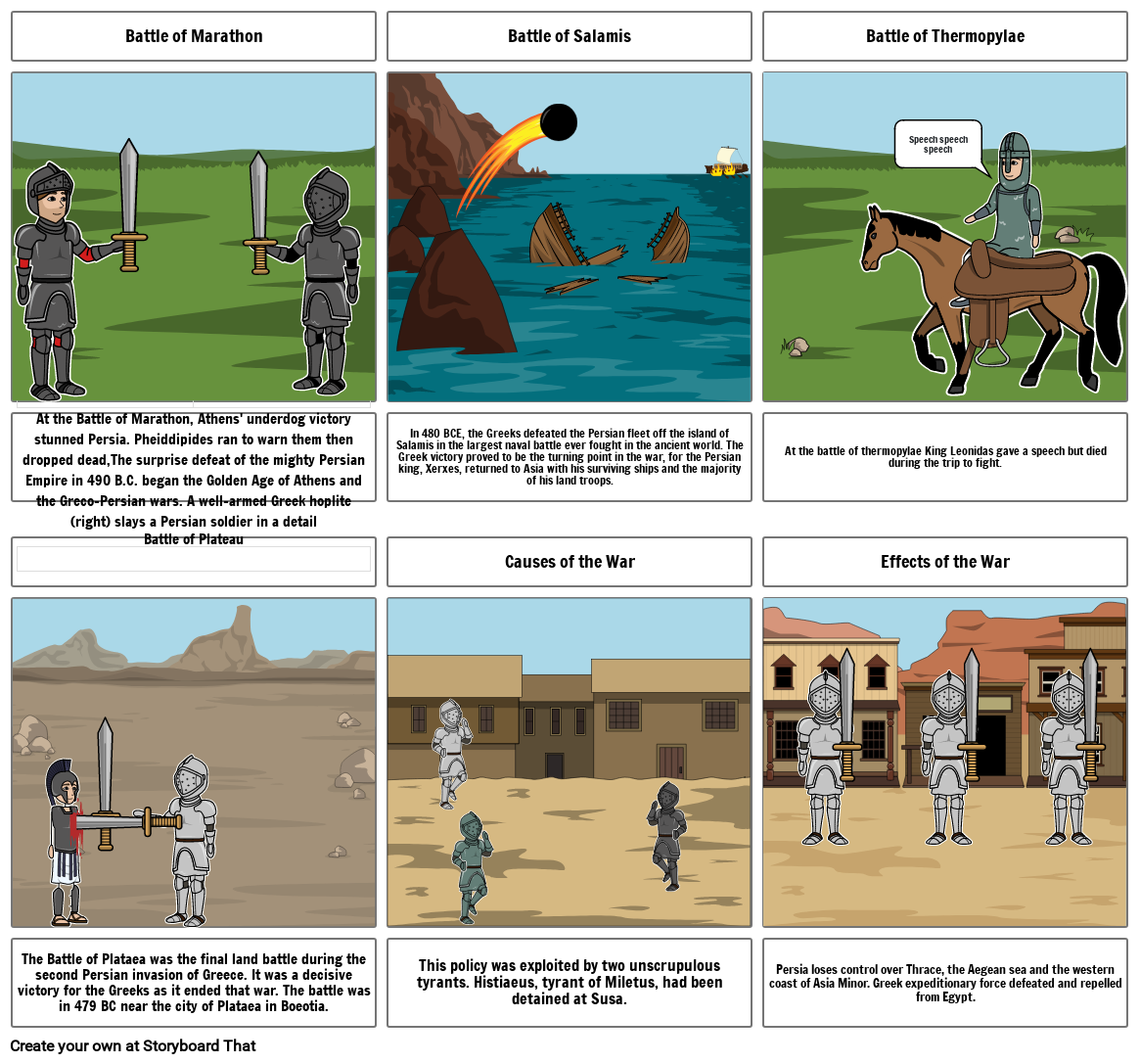 persian comic strip Storyboard by 73c122f6