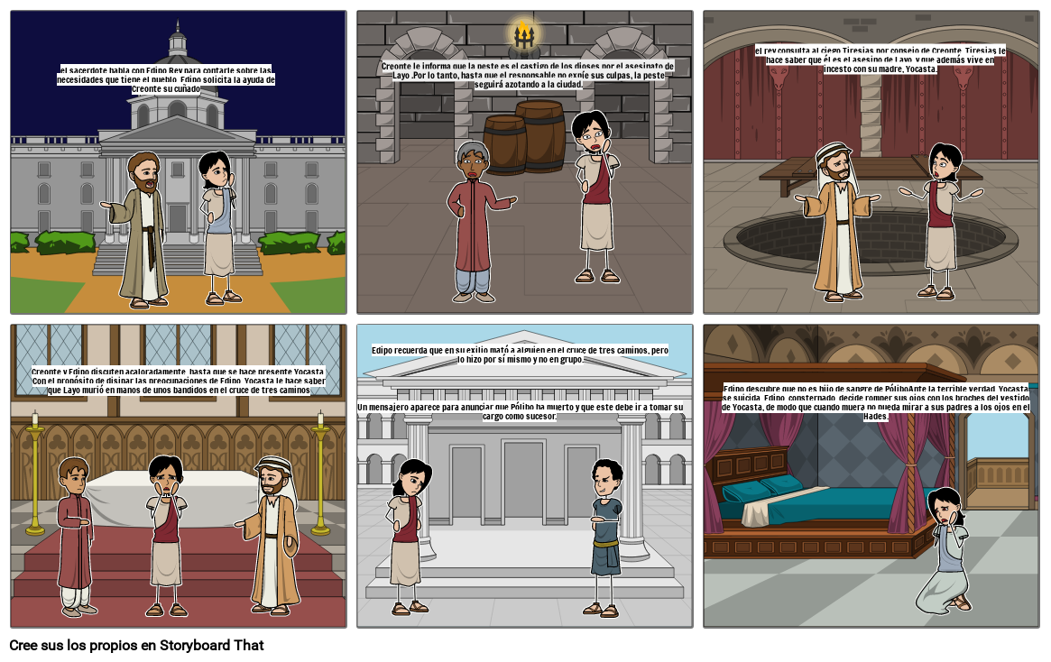 Edipo Rey Storyboard By 73d859dc