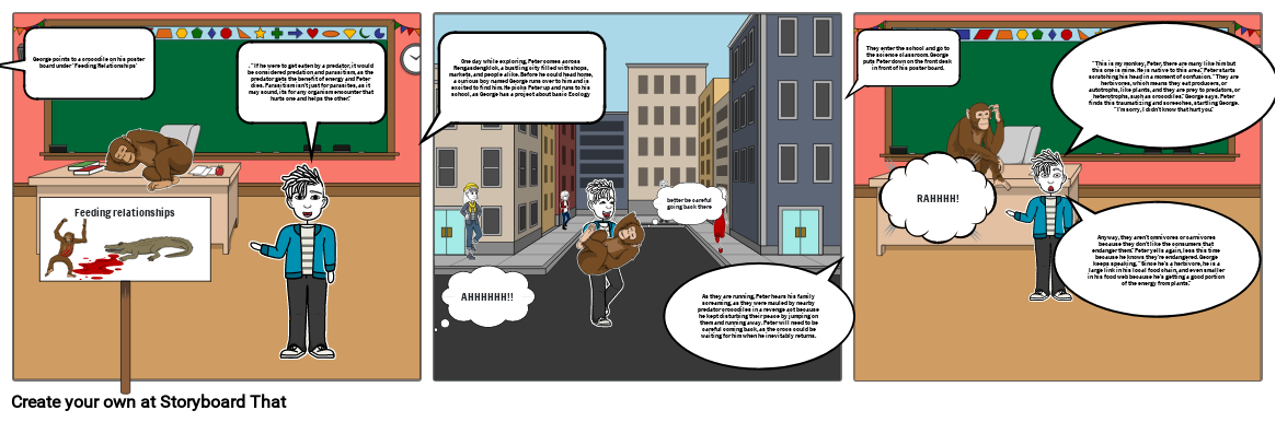 biology comic book Storyboard por 73eb70c2