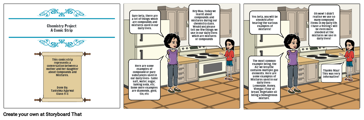 Chemistry Comic Strip