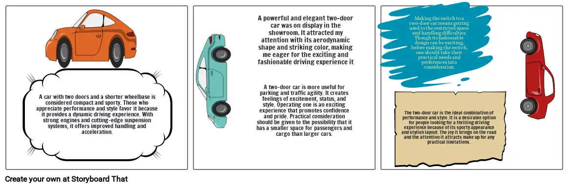 two-door-car-storyboard-por-74700c78