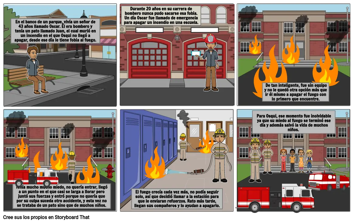 Historieta del bombero