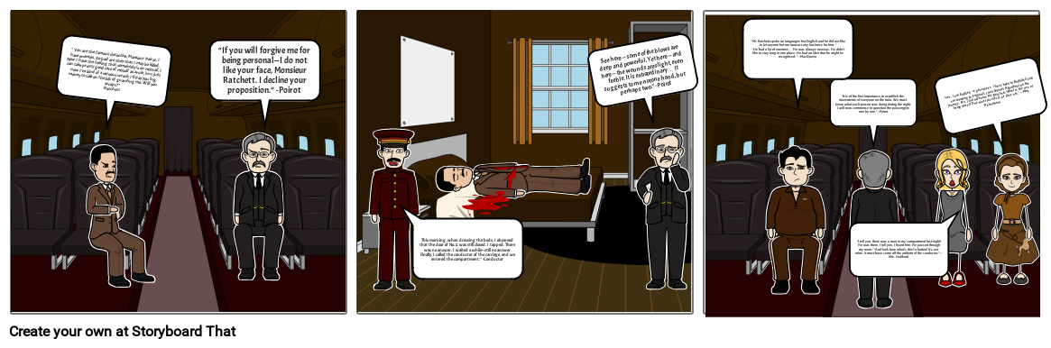 Murder On The Orient Express Scenes