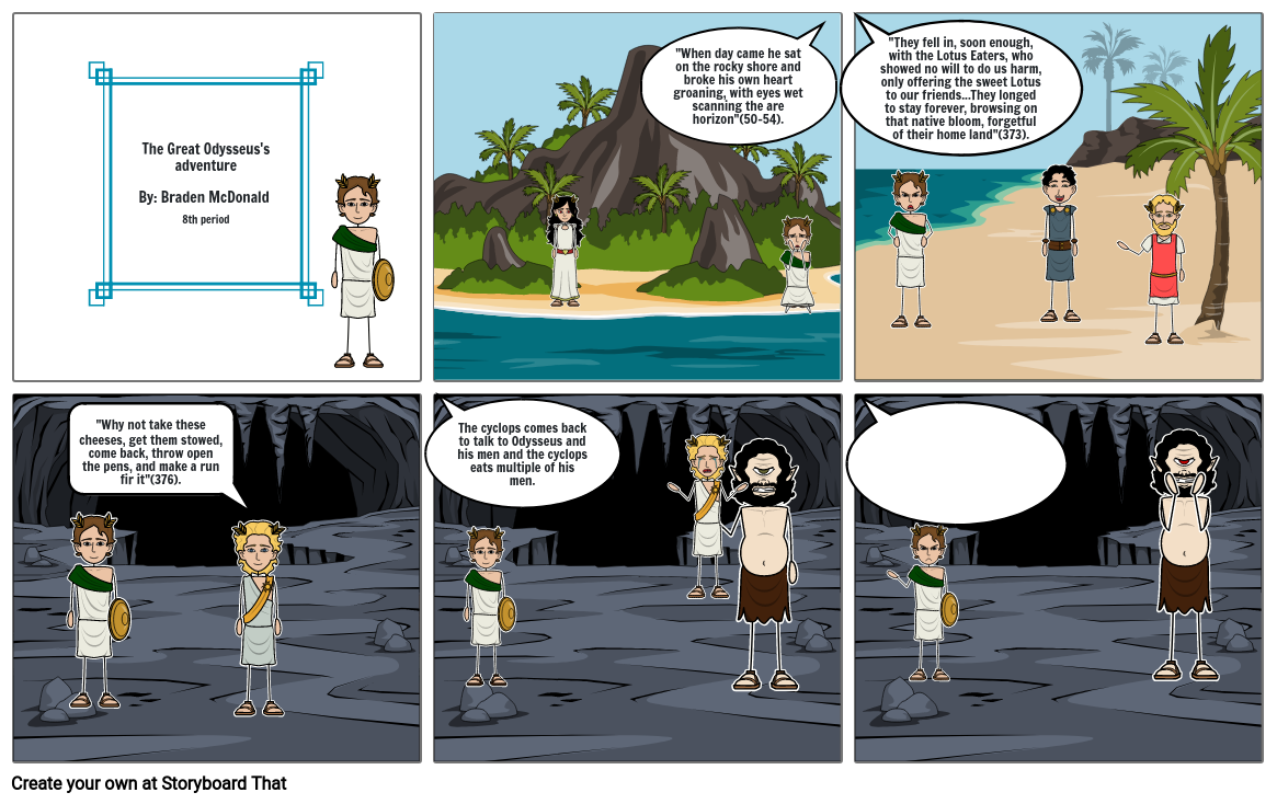 Storyboard assignment Storyboard by 760ec769